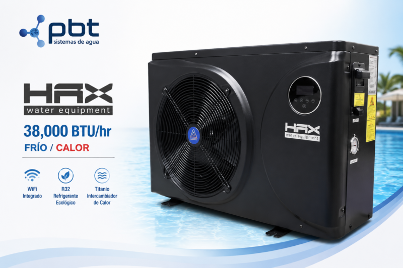 Bomba De Calor HAX Inverter Horizontal 38,000 BTU Frío/Calor WiFi 220V